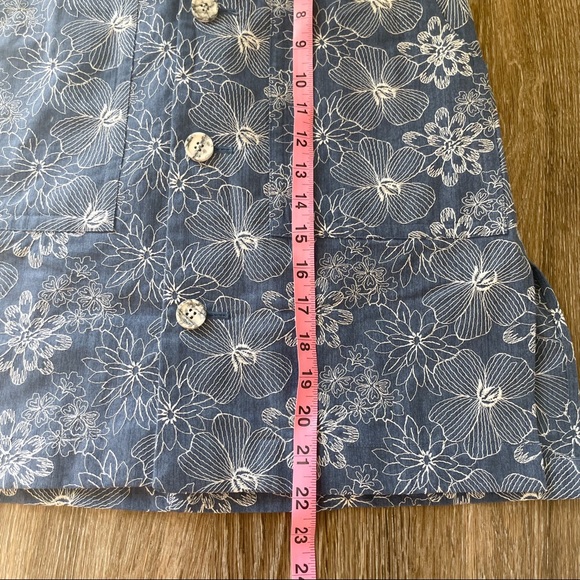 Julien David Vintage Tailored 1980's Look Floral Thread Embroidered Skirt - Picture 15 of 16